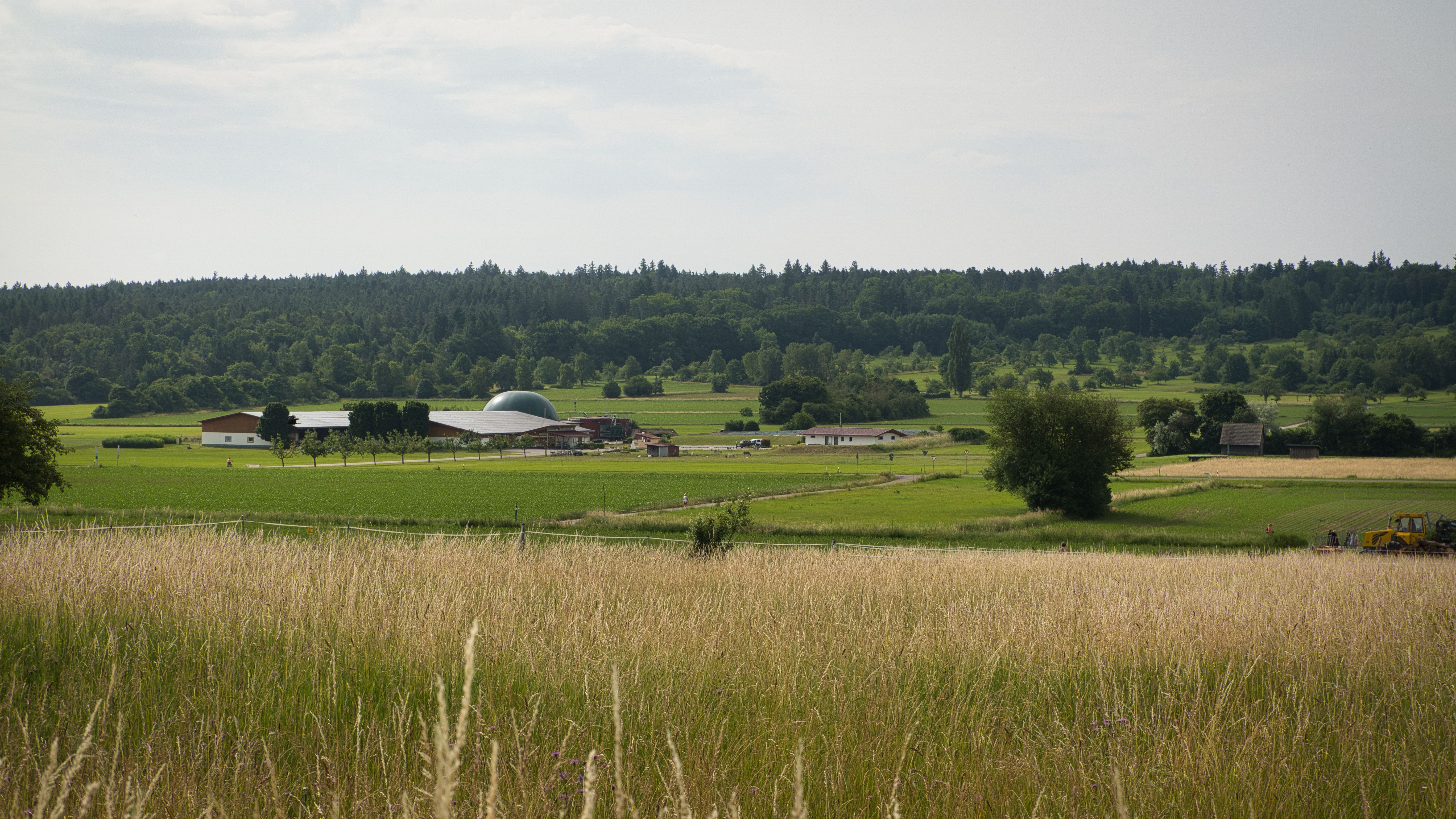 Biogasanlage des Elkenhofs in Weinbach